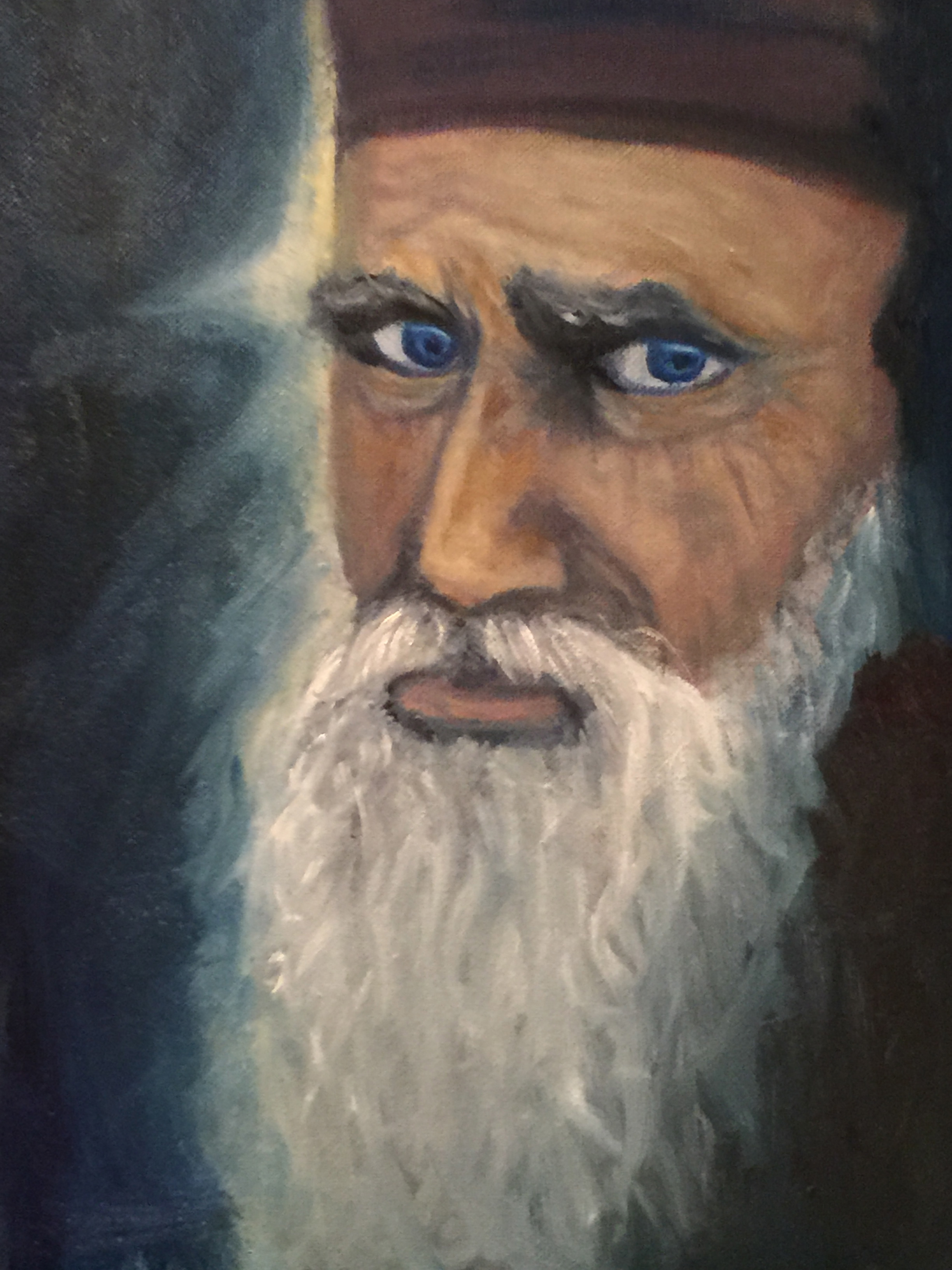 Blue-Eyed Rabbi